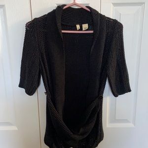 Beautiful knit Anthropologie short sleeve sweater cardigan